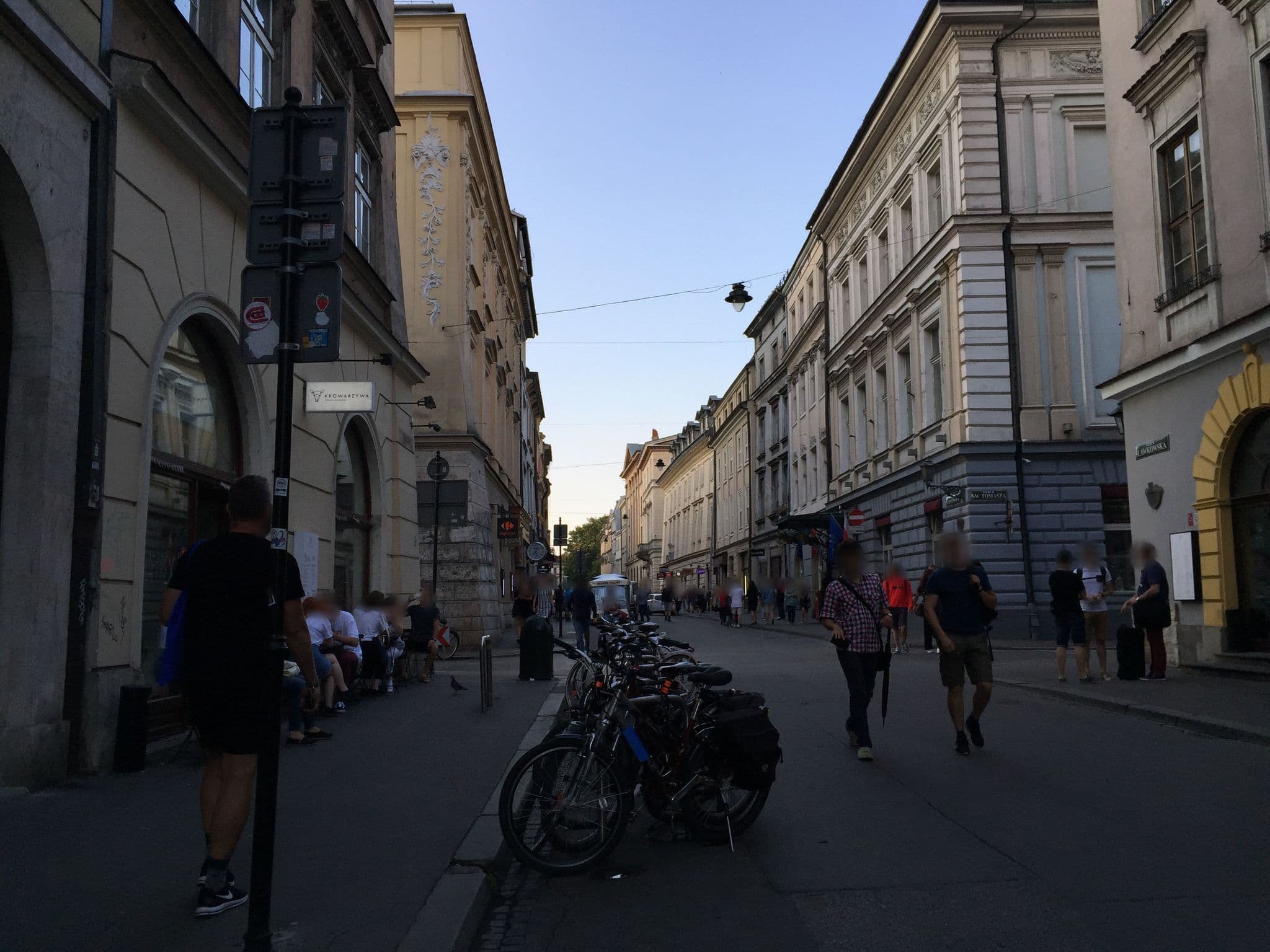 Street view near Hotel Saski Krakow, Curio Collection by Hilton, Kraków — © richlv (CC BY-SA · Mapillary)