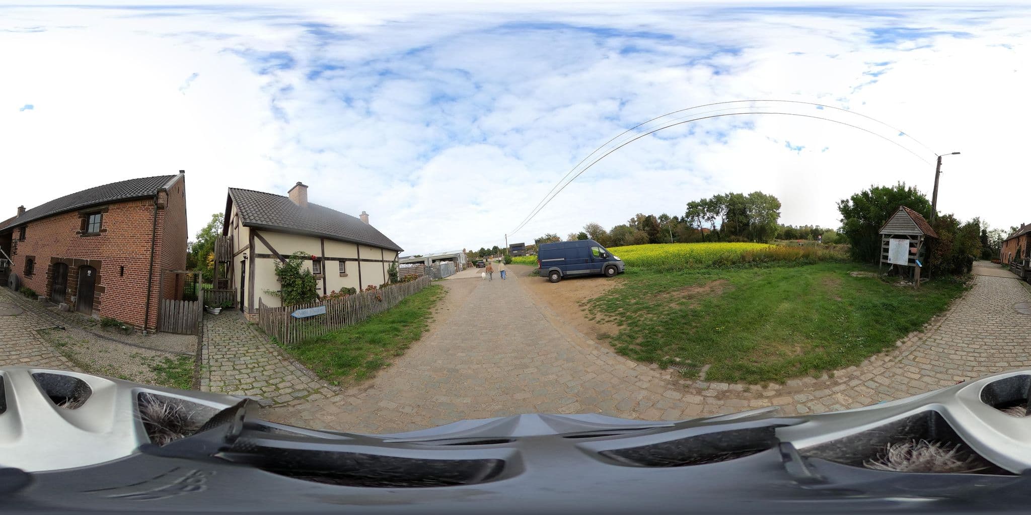 Street view near Vakantiewoning De Kleen Meulen, Lummen — © Eebie (CC BY-SA · Mapillary)