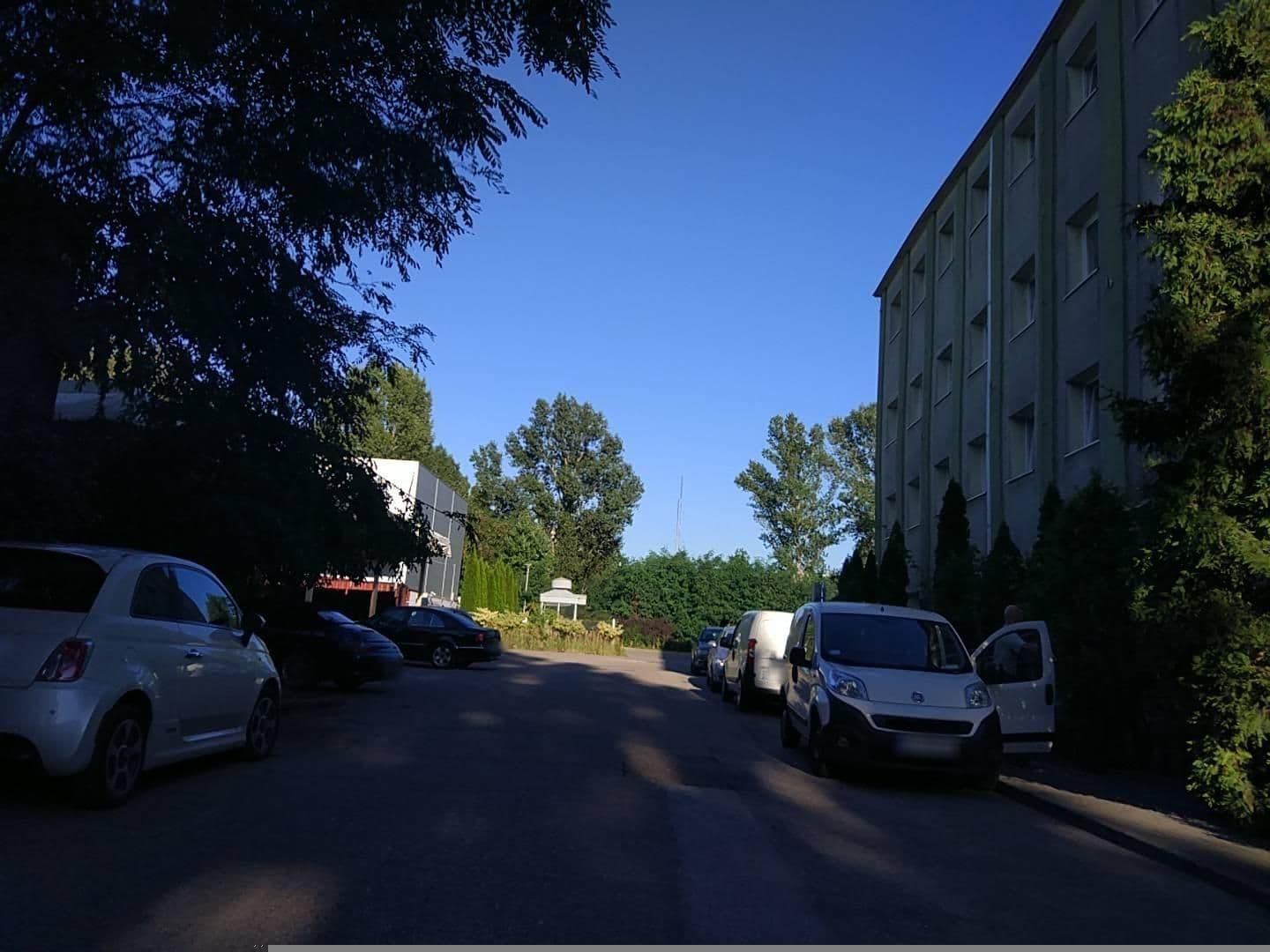 Street view near Nu Hotel, Łódź