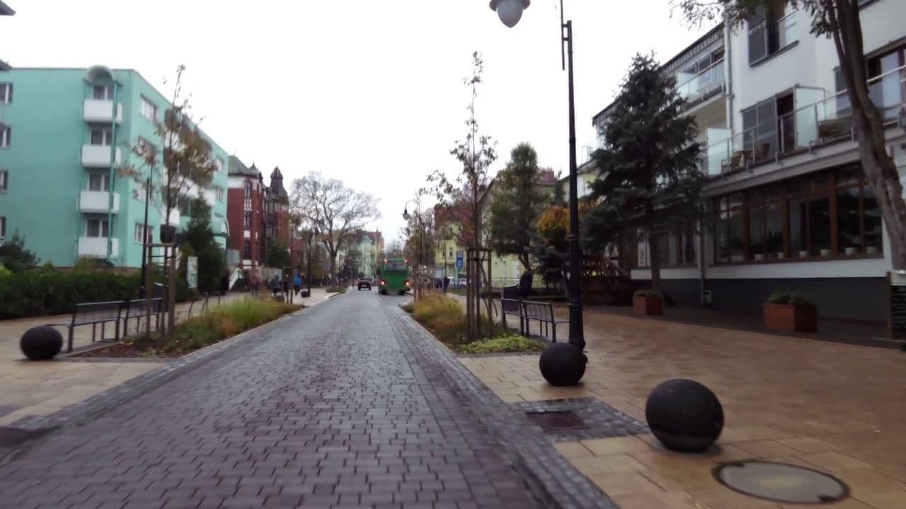 Street view near Dom Wczasowy Warszawianka, Świnoujście — © masterofnoroad (CC BY-SA · Mapillary)