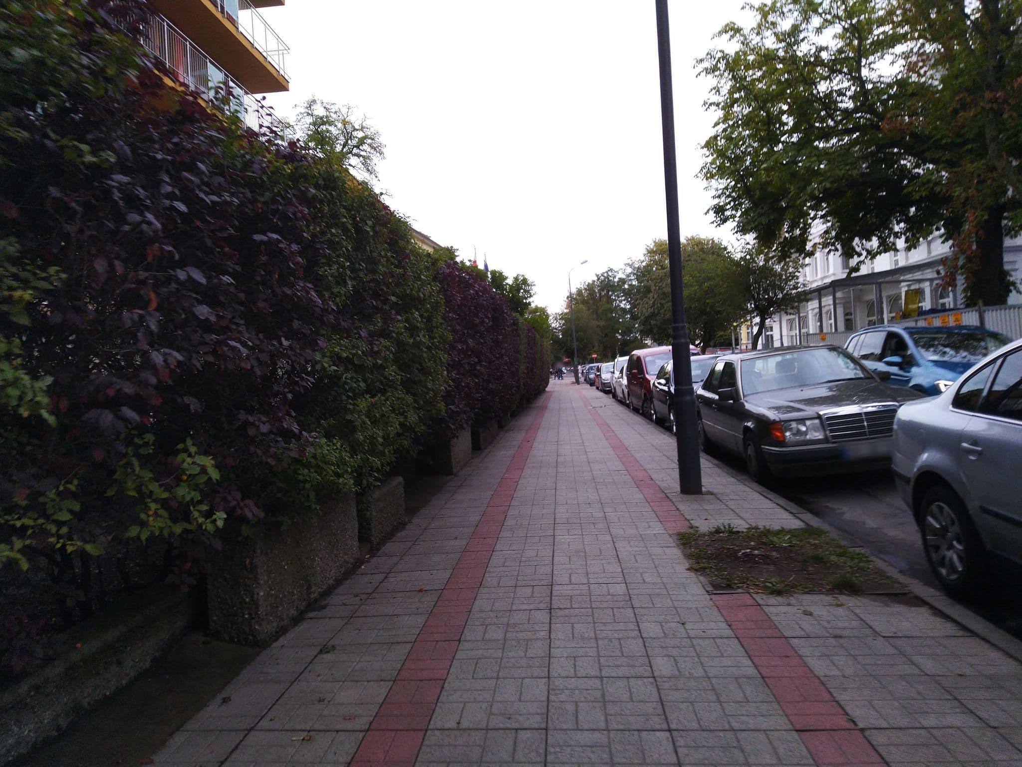 Street view near Ośrodek Sanatoryjno-Wczasowy Rybniczanka, Świnoujście — © beccon (CC BY-SA · Mapillary)