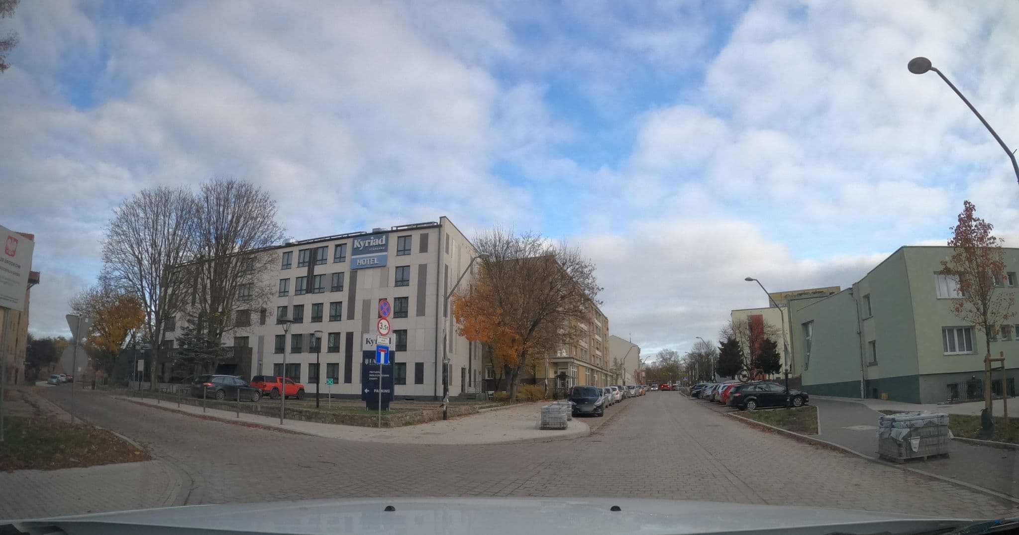 Street view near Kyriad Stargard, Stargard — © masterofnoroad (CC BY-SA · Mapillary)
