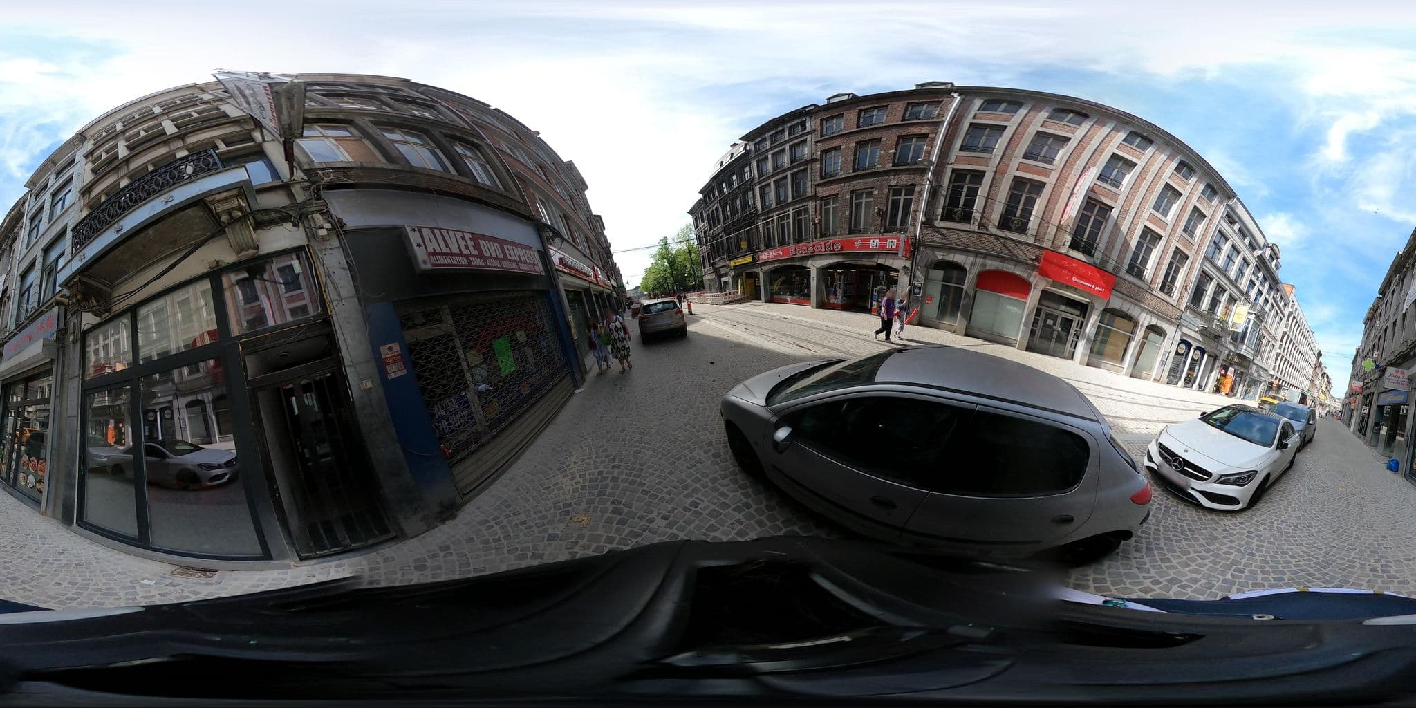 Street view near Chez mamy, Liège — © ledantec (CC BY-SA · Mapillary)