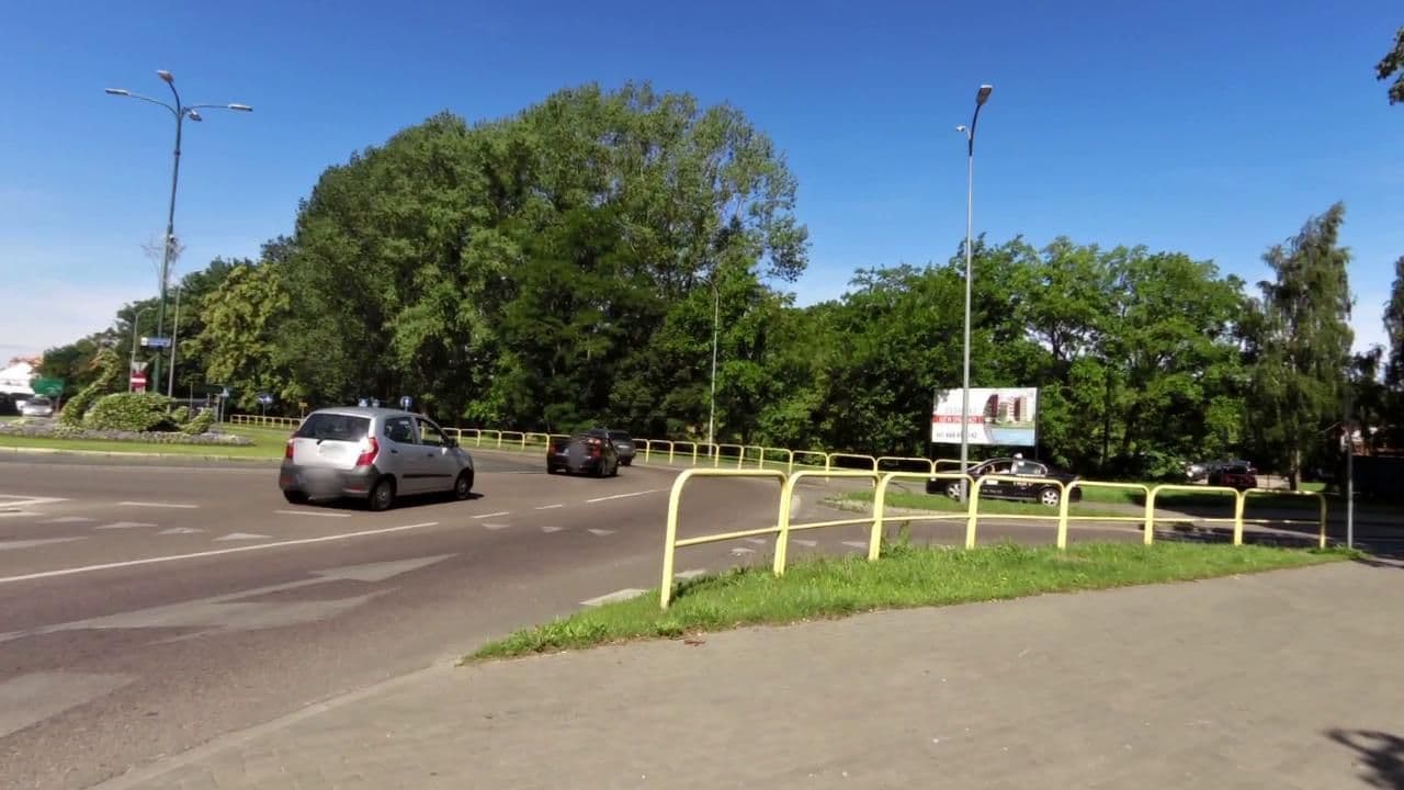 Street view near Nad Parsętą, Kołobrzeg
