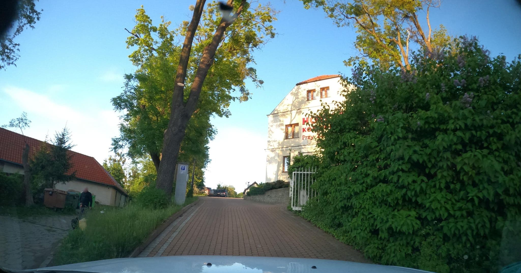 Street view near Hotel Kopernik, Lidzbark Warmiński — © masterofnoroad (CC BY-SA · Mapillary)