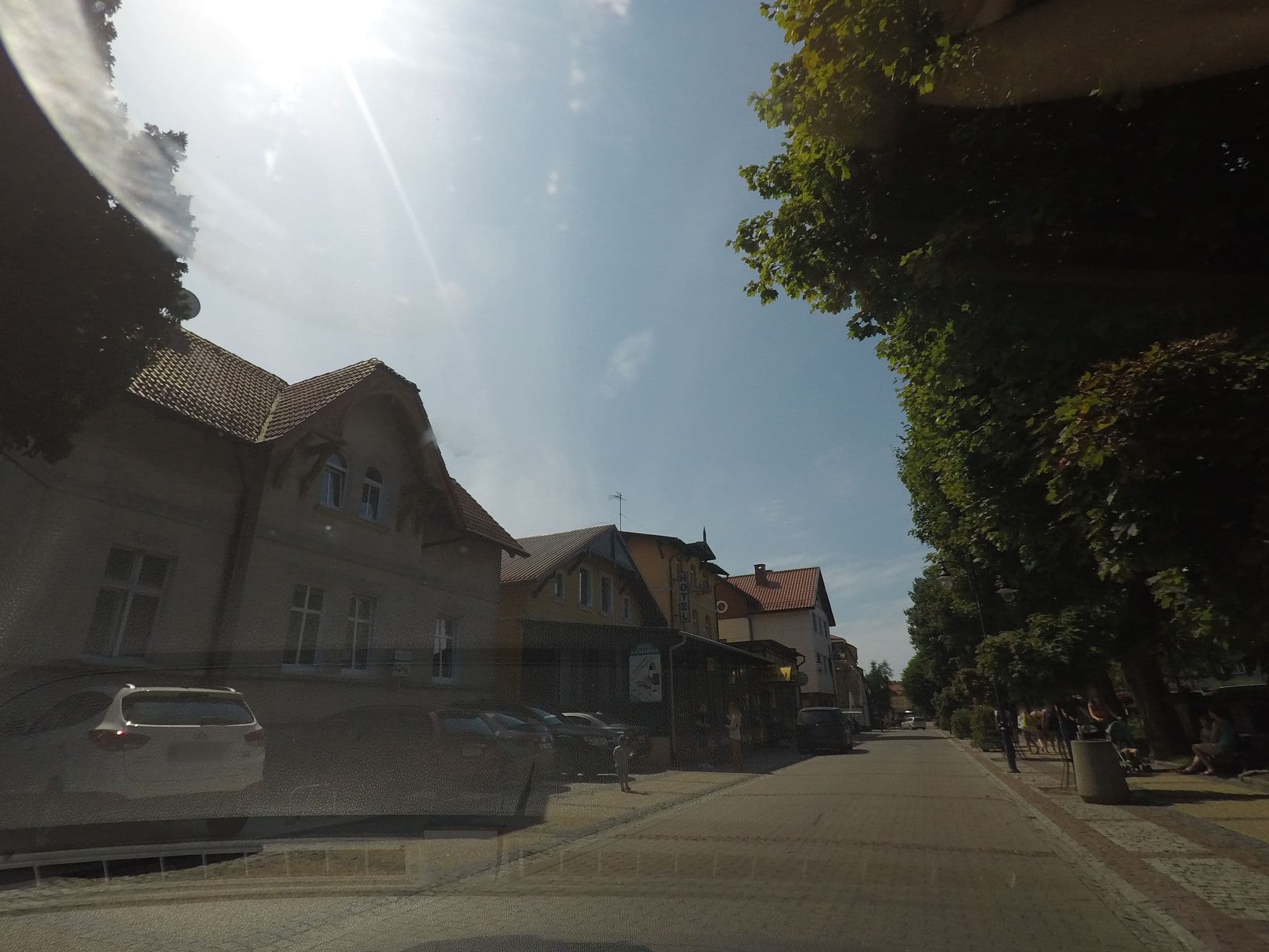 Street view near Alga, Ustka