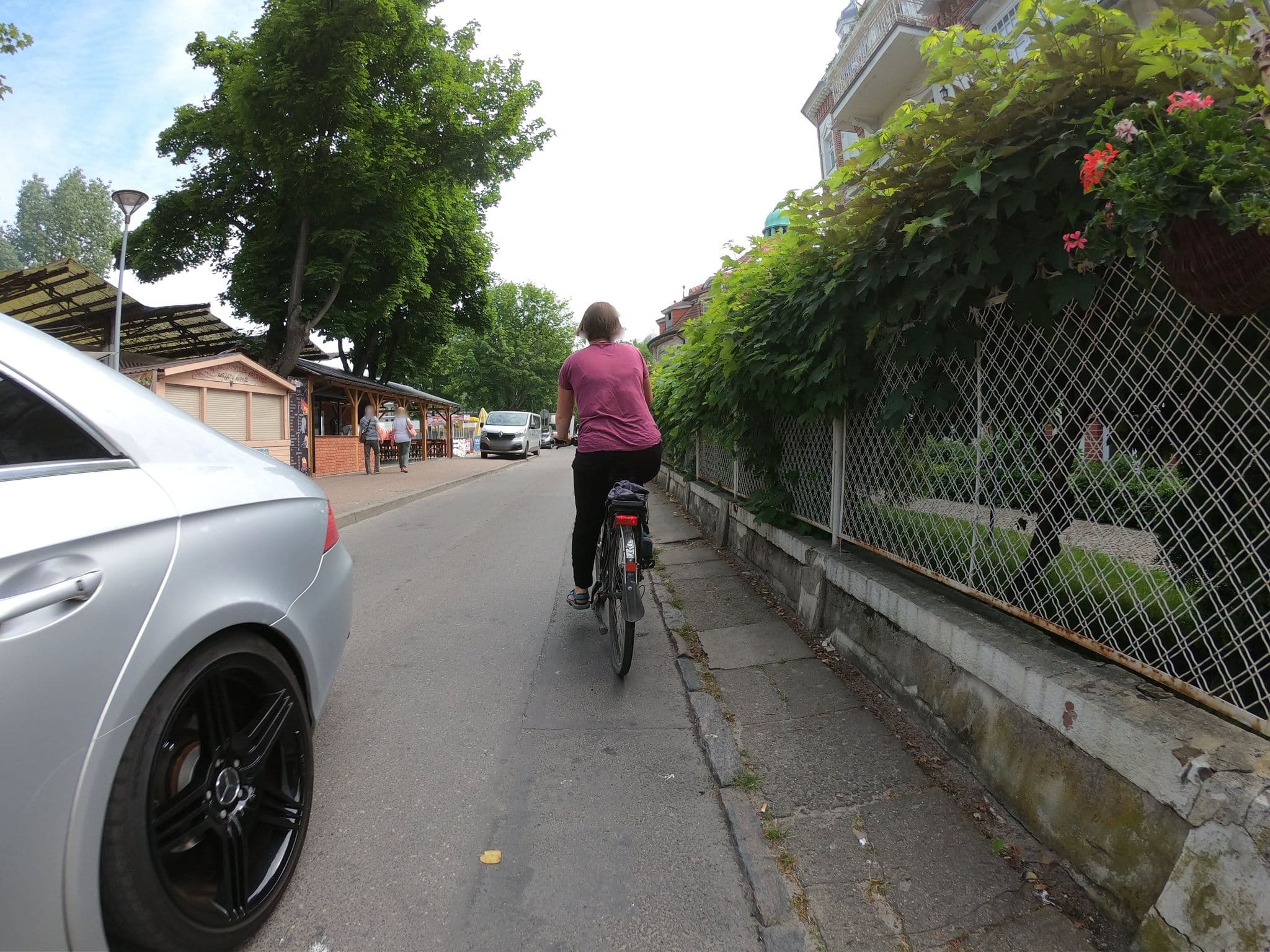 Street view near Villa-Stella-Maris, Międzyzdroje — © masterofnoroad (CC BY-SA · Mapillary)