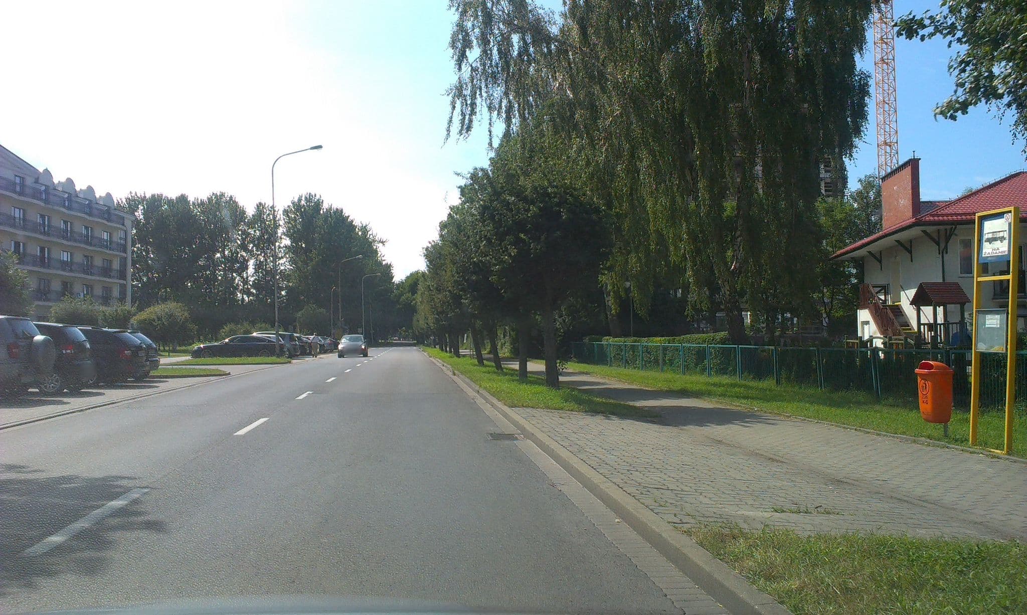 Street view near Doris, Kołobrzeg