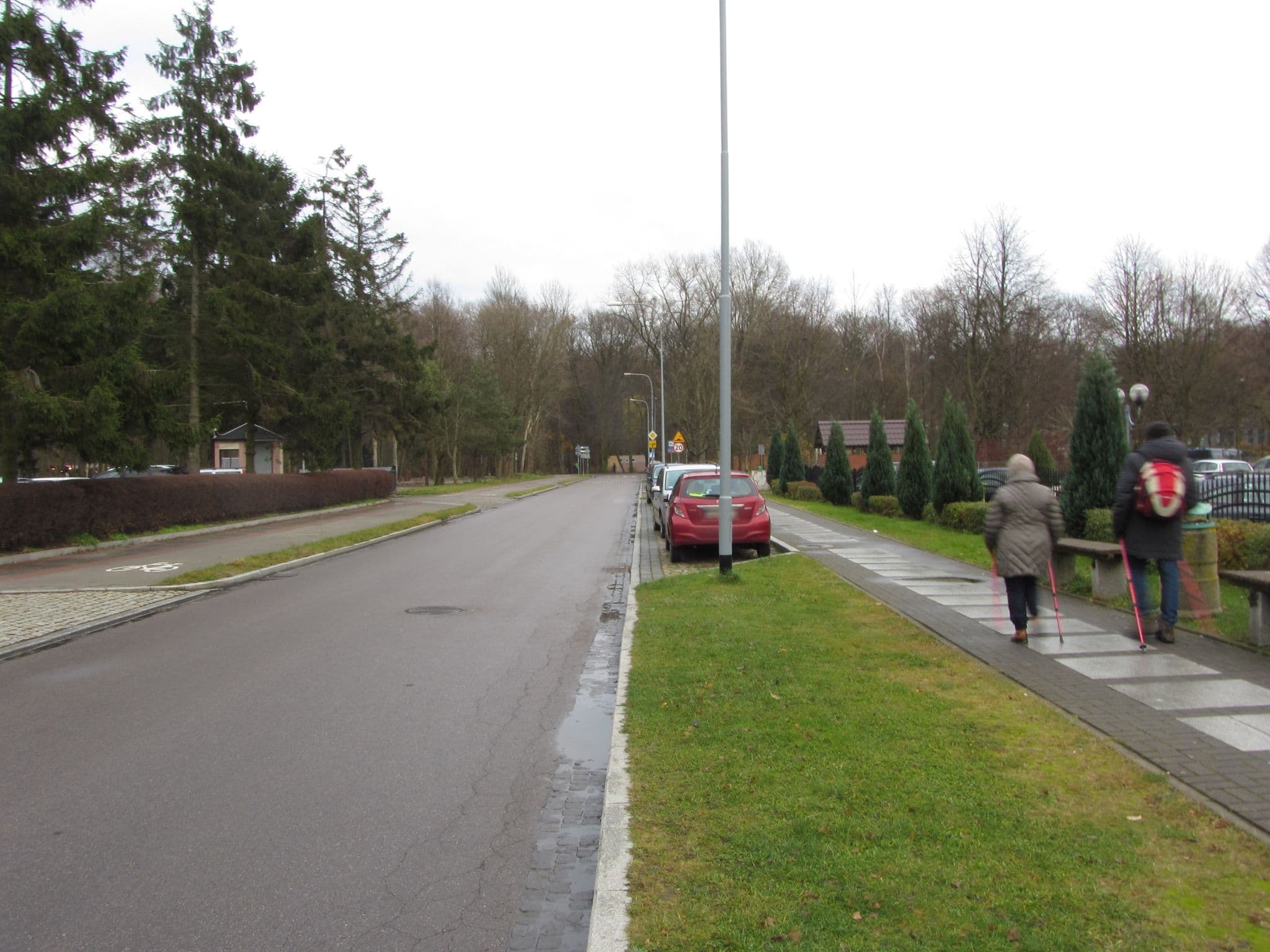 Street view near Amber SPA, Kołobrzeg