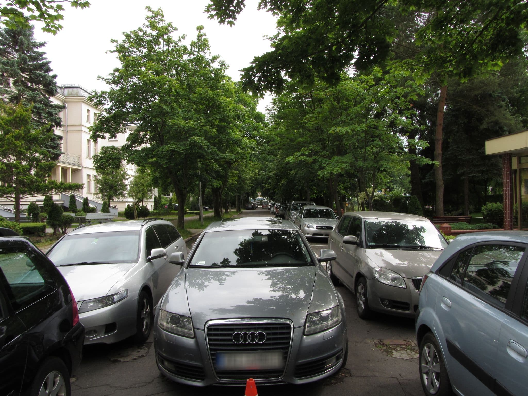 Street view near Gryf II, Kołobrzeg