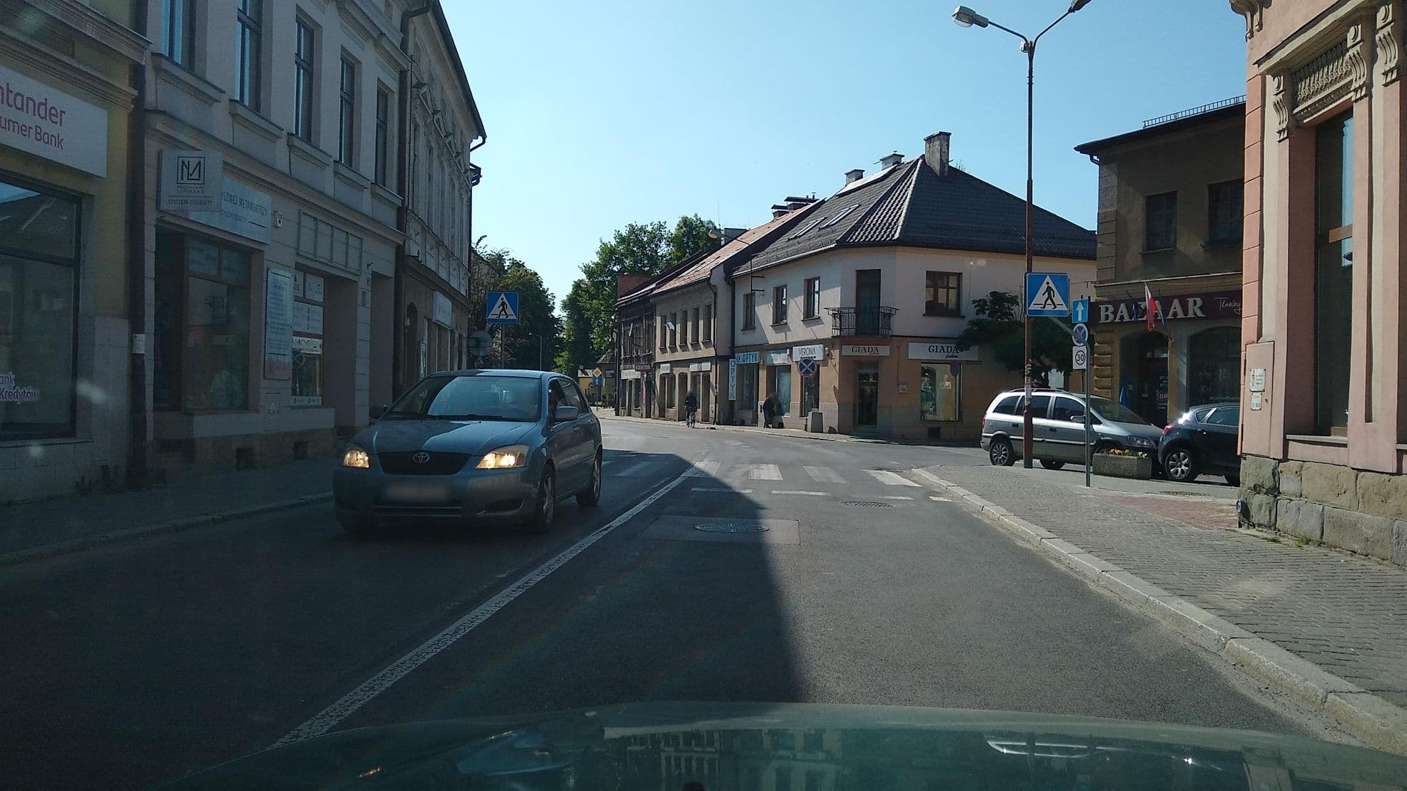 Street view near Corner Hostel, Żywiec — © wegavision (CC BY-SA · Mapillary)