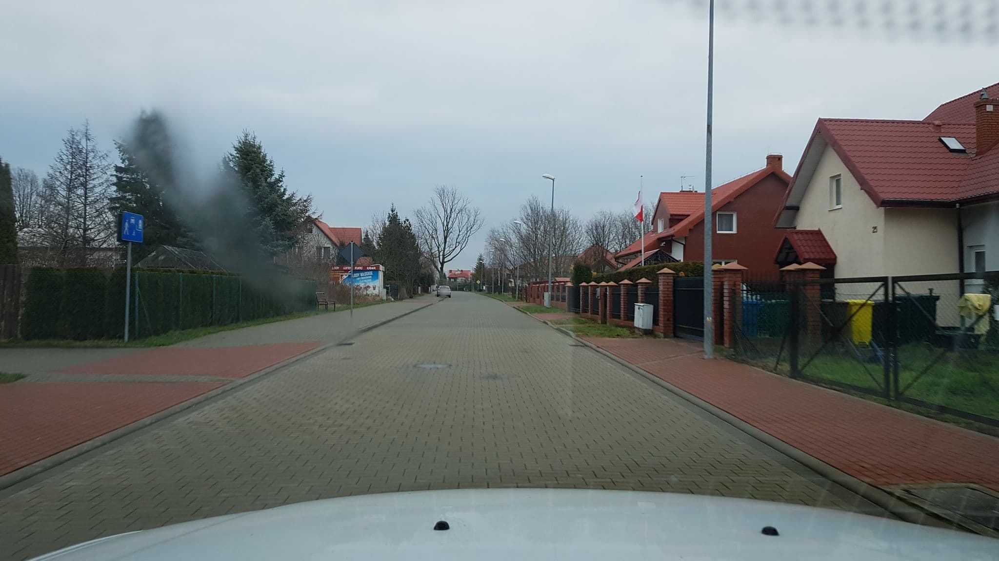 Street view near Dom Latarnika, Grzybowo