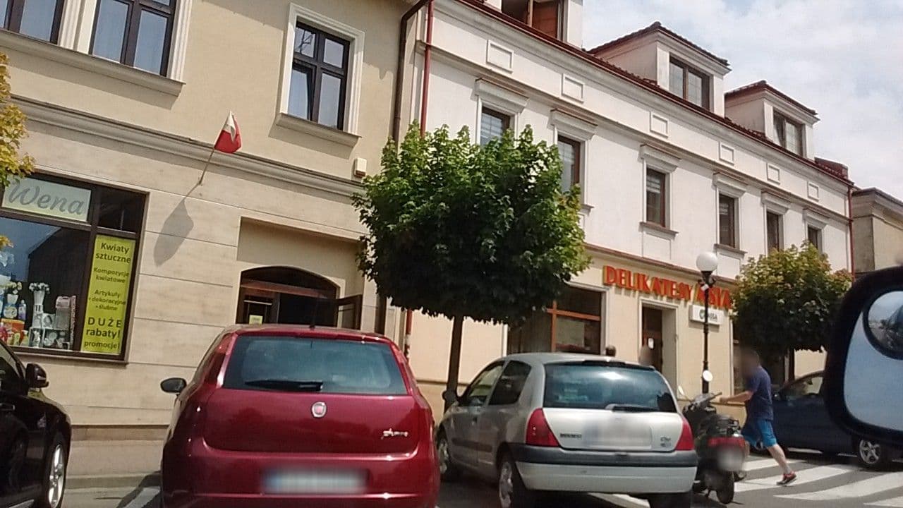 Street view near Vis à Vis, Łańcut — © wolontariusz (CC BY-SA · Mapillary)