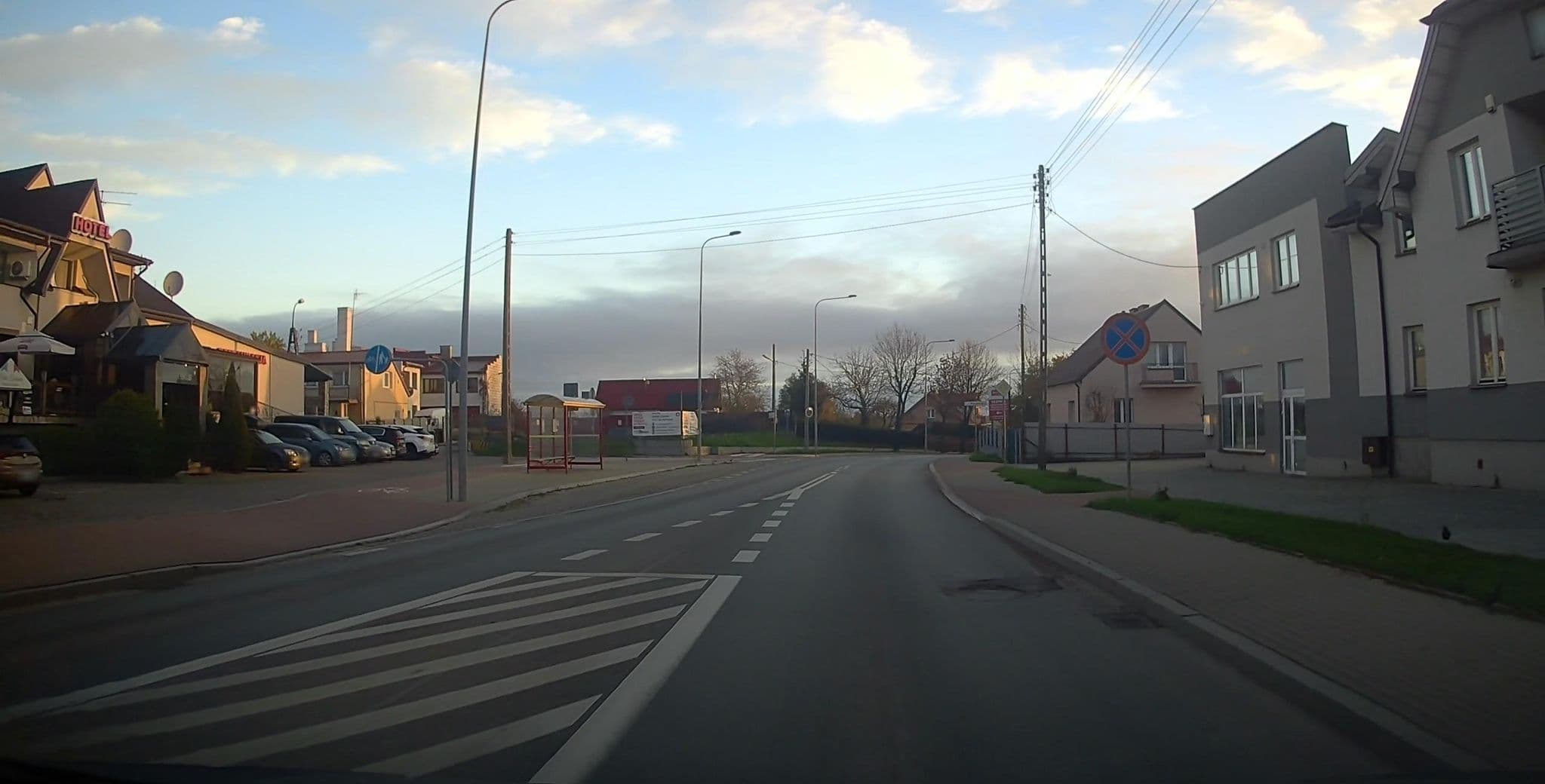 Street view near Hotel Labirynt, Łomża — © gpsmapper (CC BY-SA · Mapillary)