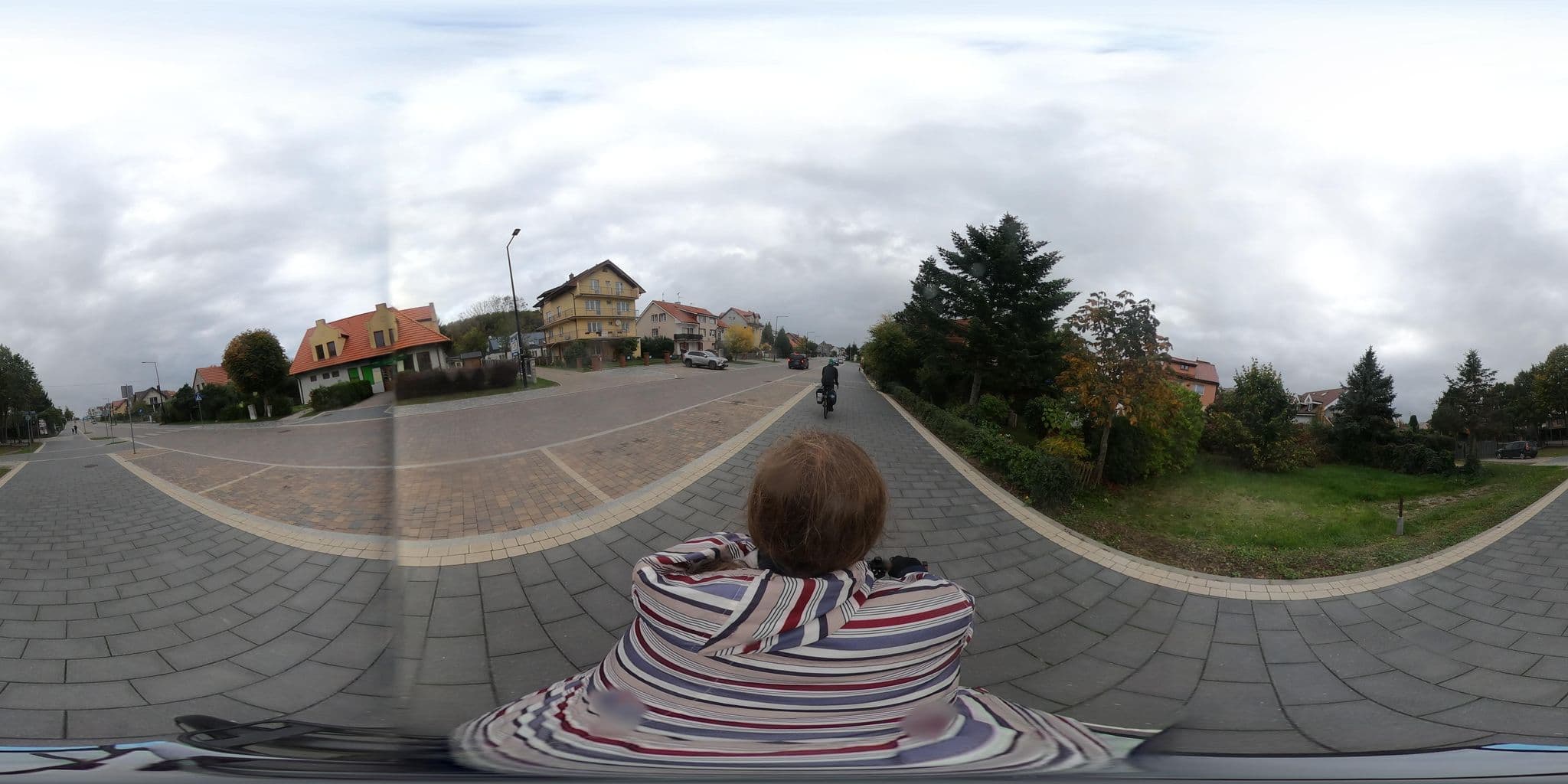 Street view near Willa Bryza, Pobierowo