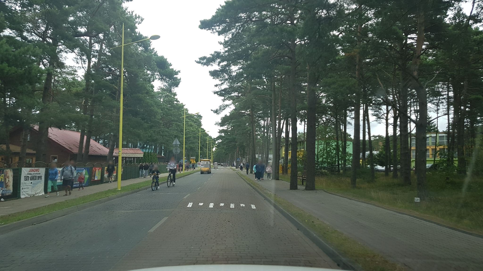 Street view near Camping PIK, Cerkwica