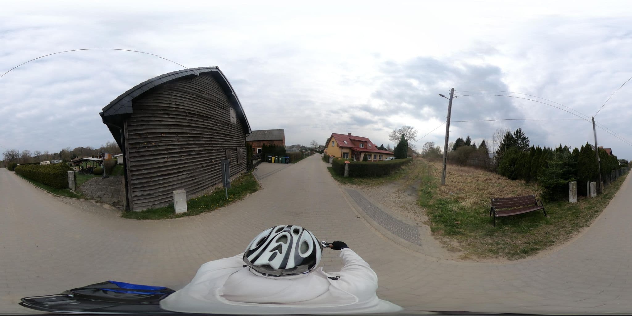 Street view near Agroturystyka Spokojna, Trzebiatów — © Ameba (CC BY-SA · Mapillary)
