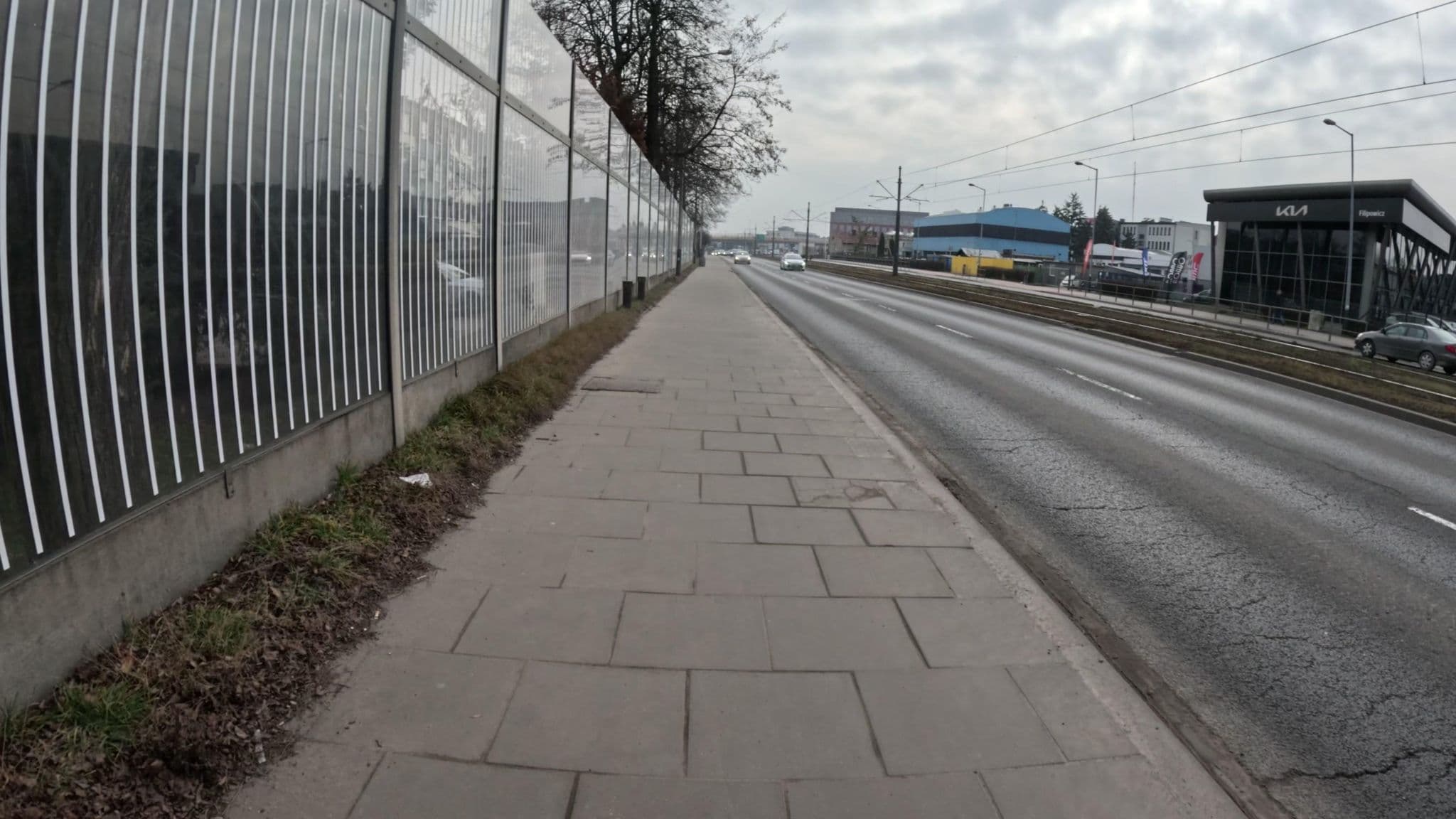 Street view near Hotel Alf, Grzegórzki — © krzyk (CC BY-SA · Mapillary)
