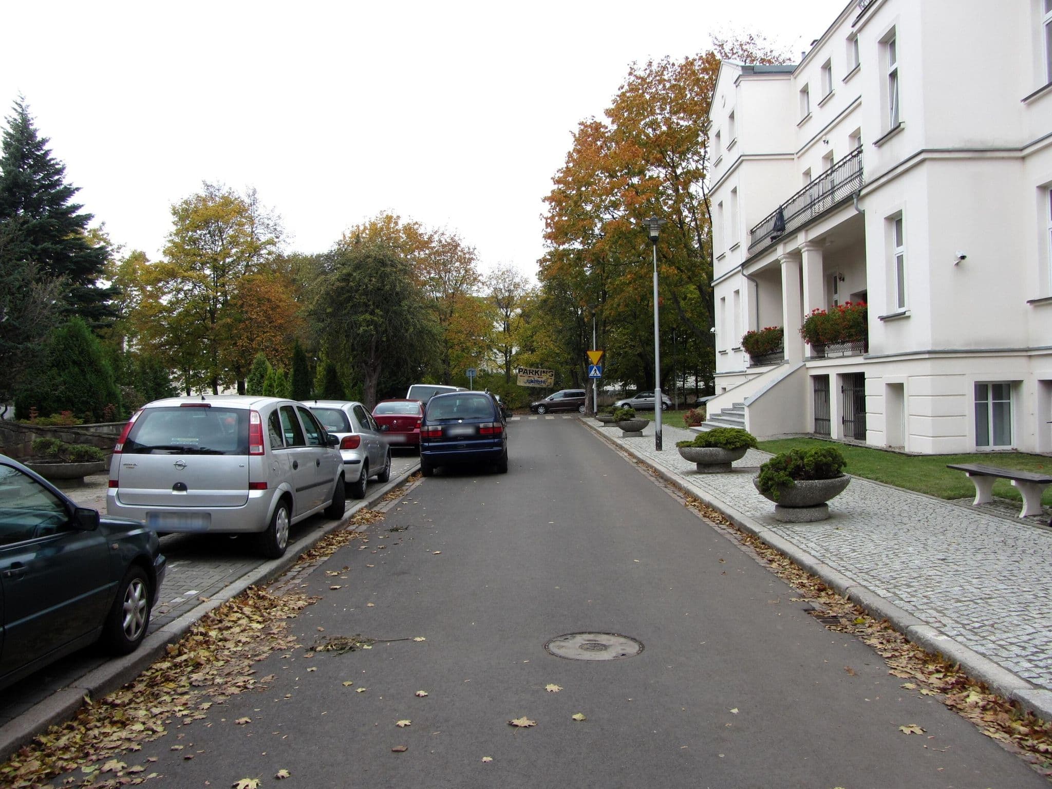 Street view near Jantar spa, Kołobrzeg