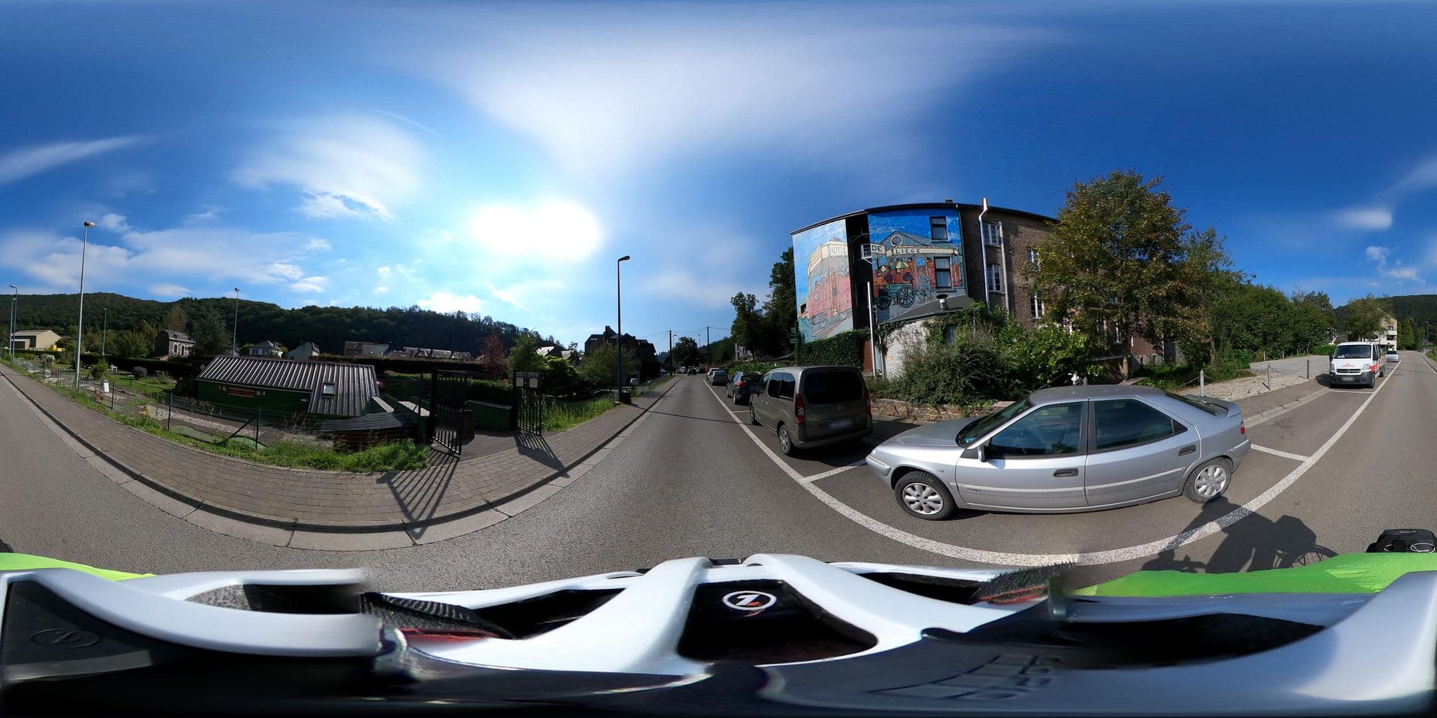 Street view near Hôtel Liège, La Roche-en-Ardenne — © Mizuna (CC BY-SA · Mapillary)