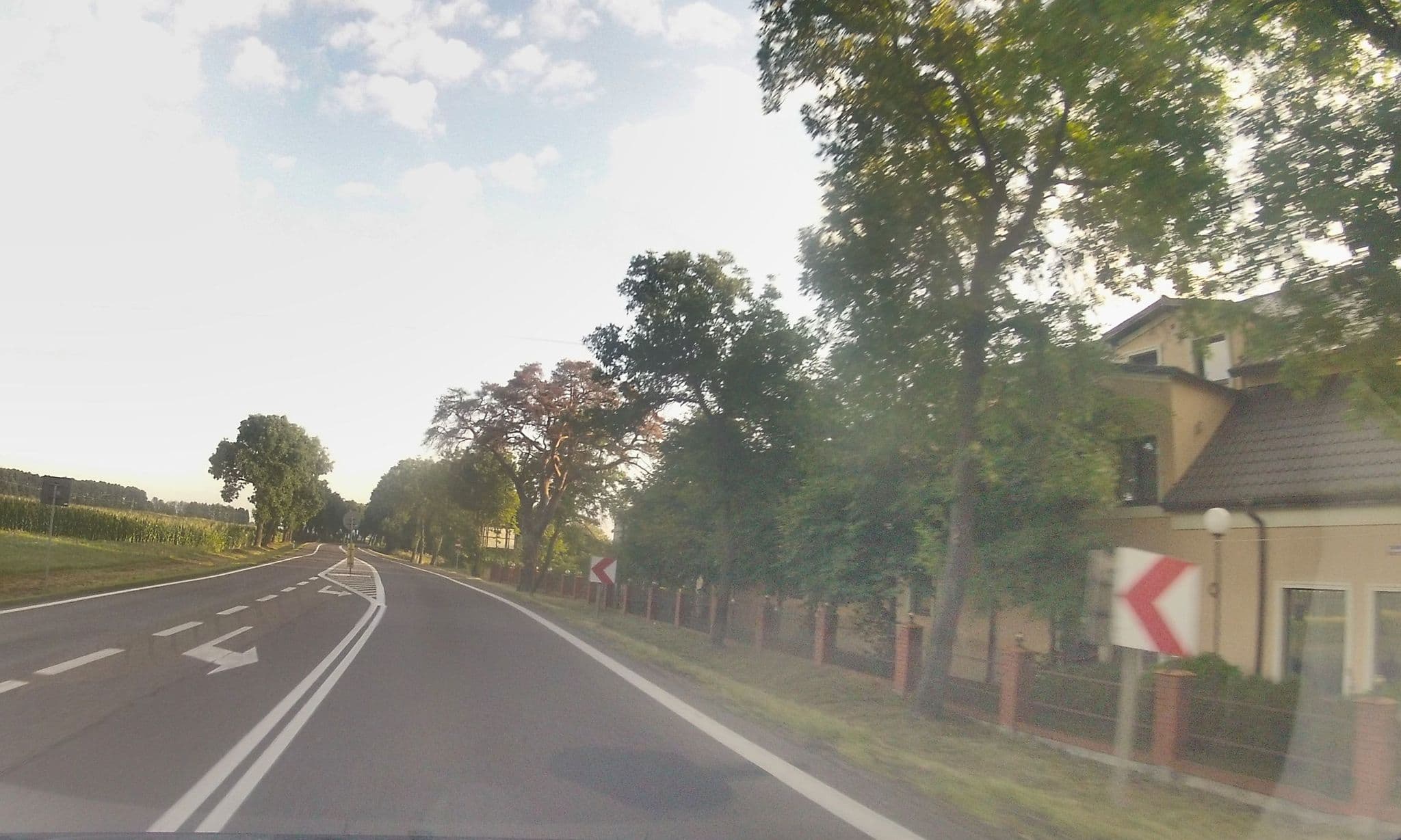 Street view near SunSet, Strzegowo — © ekeshkekesh (CC BY-SA · Mapillary)