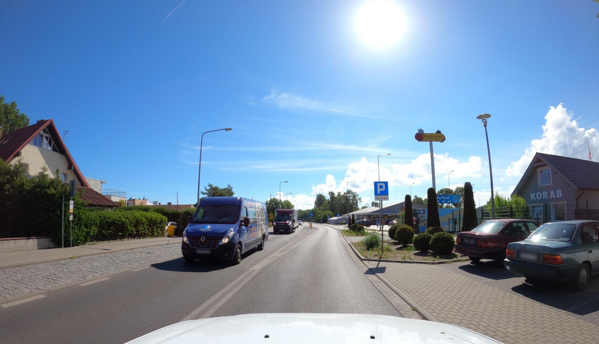 Street view near Korab, Dziwnów — © masterofnoroad (CC BY-SA · Mapillary)