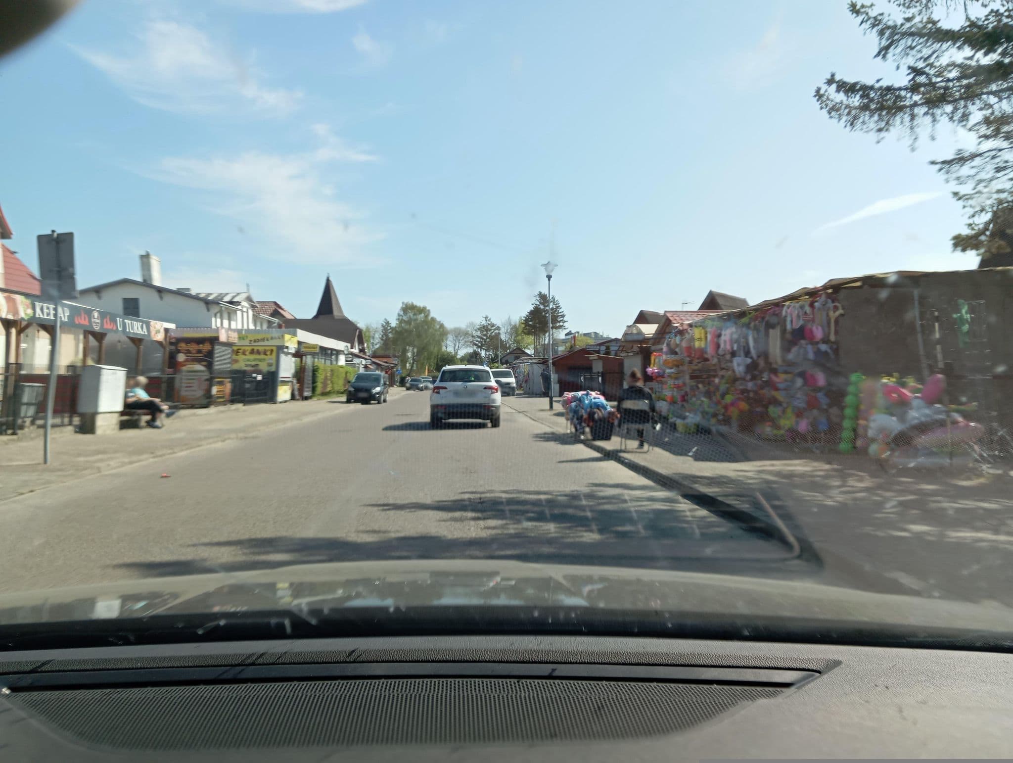 Street view near Plaża, Ustronie Morskie