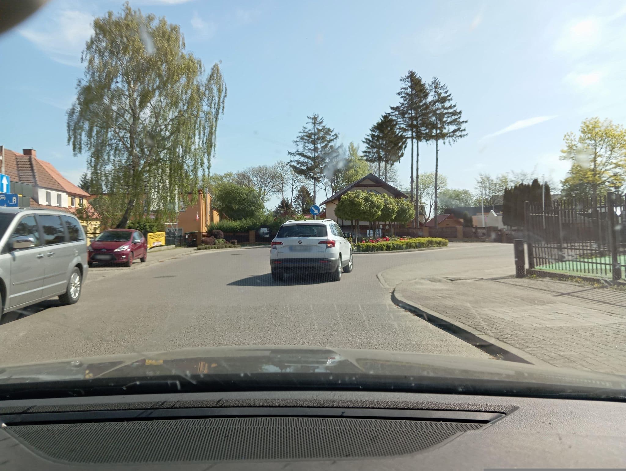 Street view near Solator, Ustronie Morskie