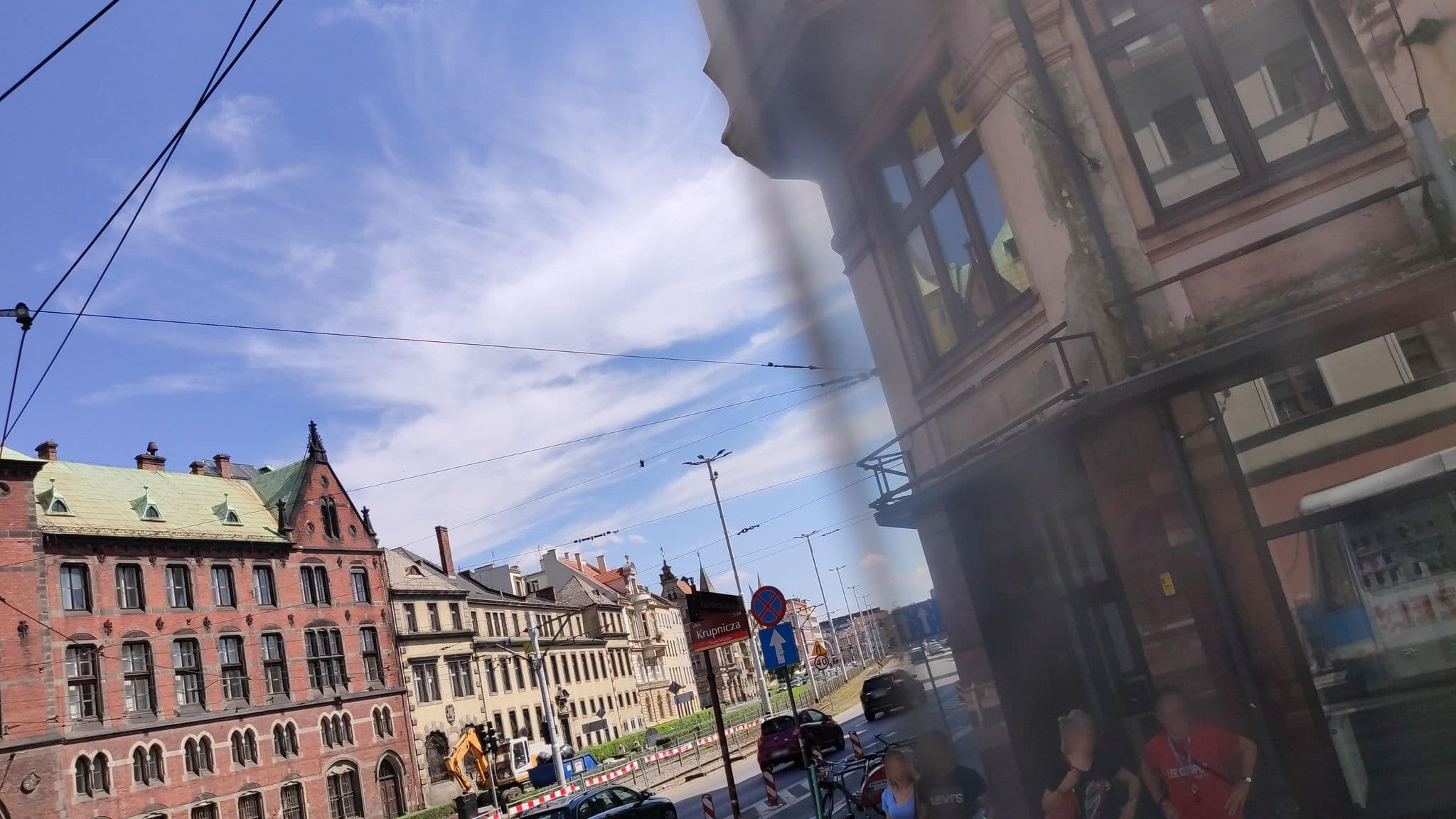 Street view near Royal Hostel, Wrocław — © podnad (CC BY-SA · Mapillary)