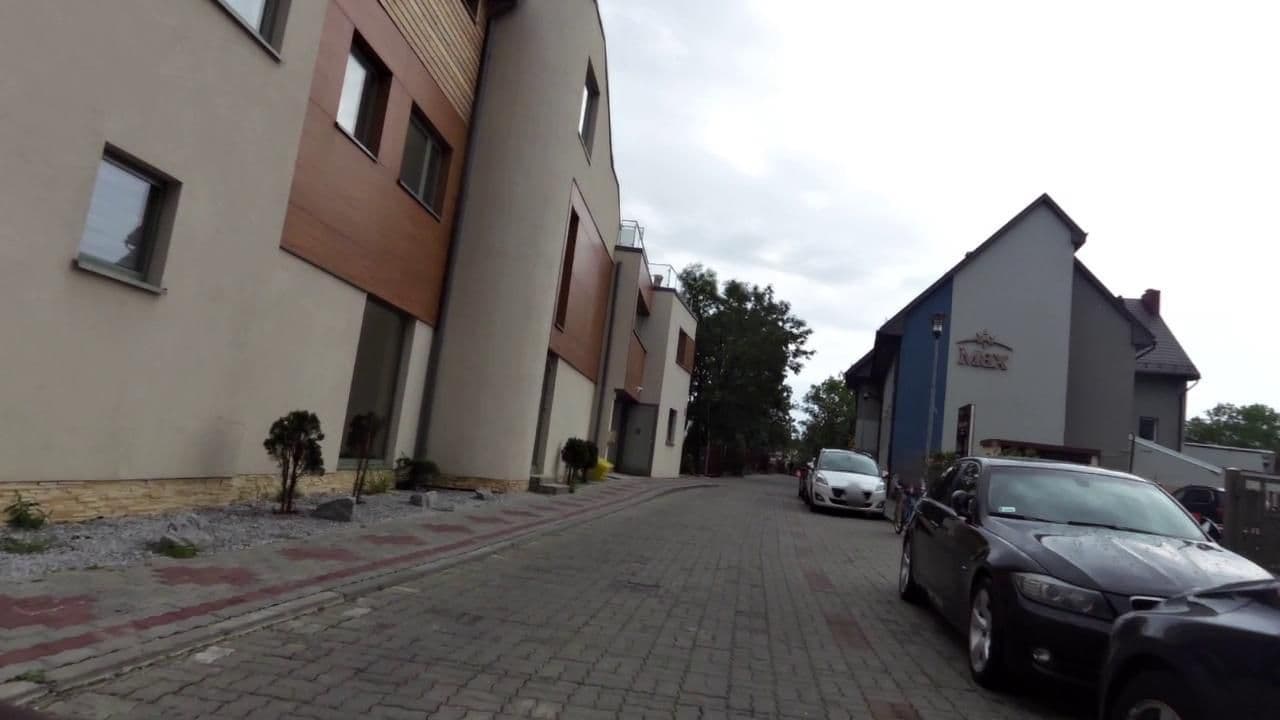 Street view near Hotel Lambert, Ustronie Morskie
