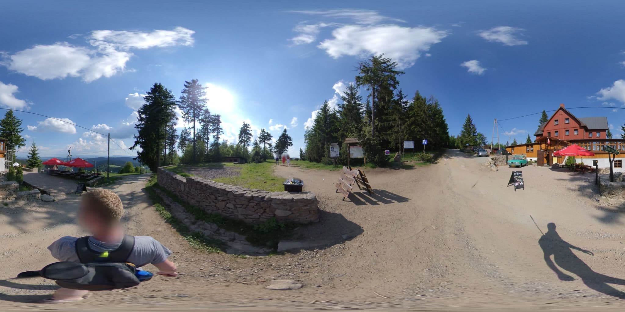 Street view near Schronisko Górskie Orzeł, Walim — © sq6nti (CC BY-SA · Mapillary)