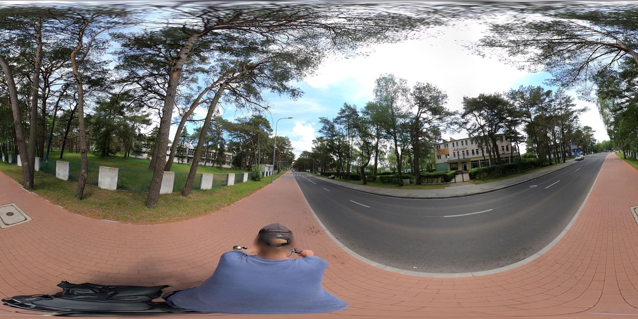 Street view near Akacja, Grzybowo