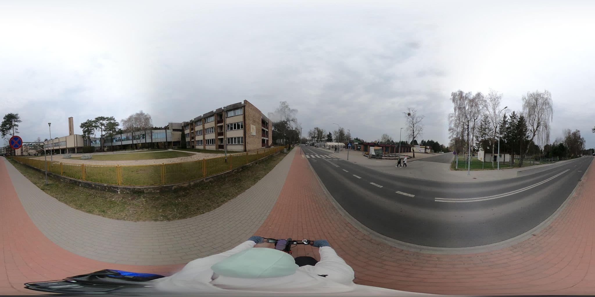 Street view near Hasco-Lek S.A., Grzybowo