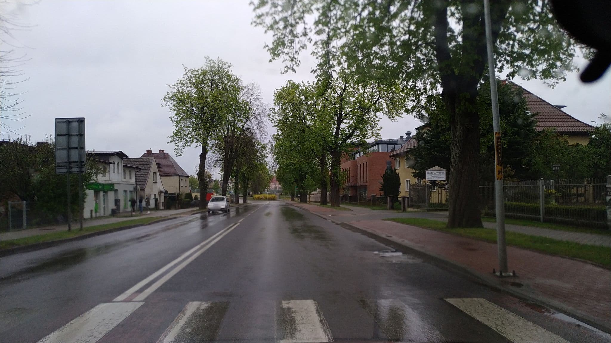 Street view near Biały Dworek, Człuchów — © masterofnoroad (CC BY-SA · Mapillary)