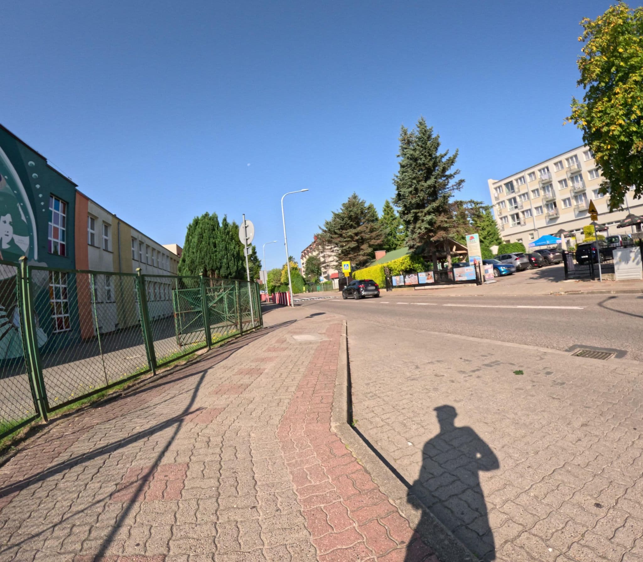 Street view near Alka Sun Resort, Ustronie Morskie