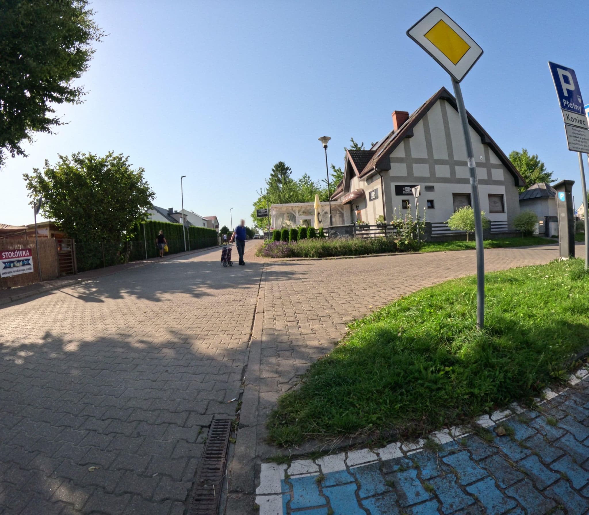 Street view near U Kasi, Ustronie Morskie