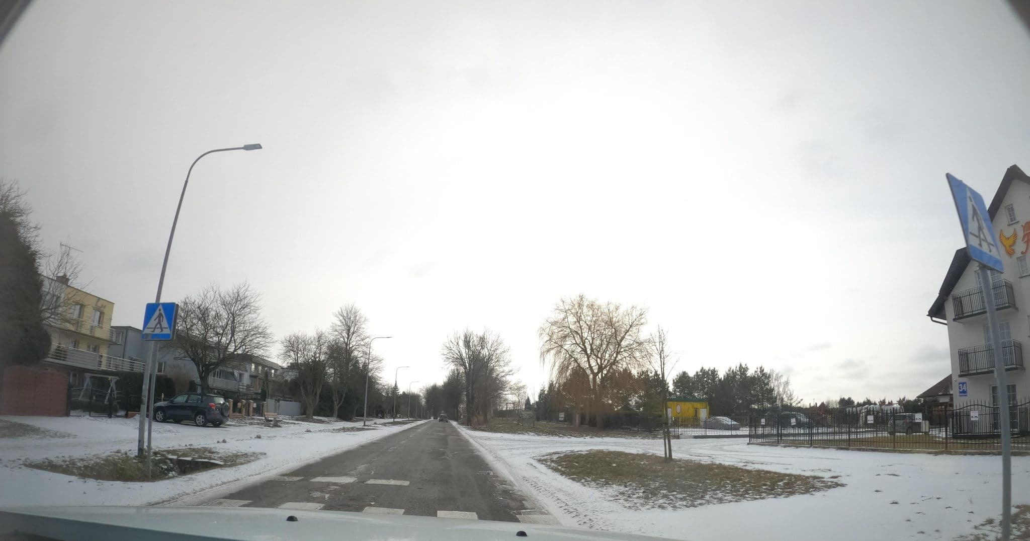 Street view near U Gosa, Ustronie Morskie