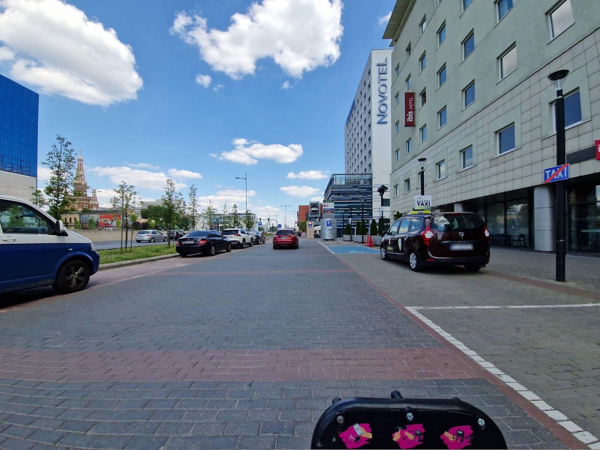 Street view near Ibis, Łódź