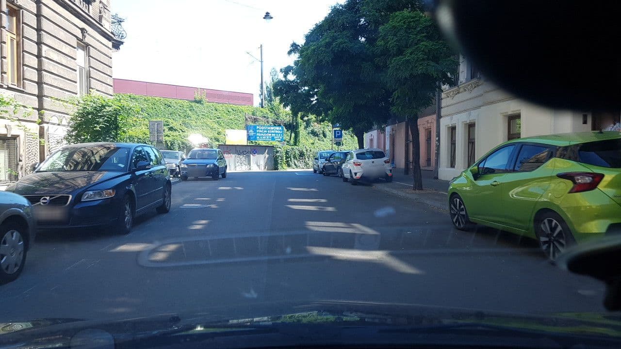 Street view near Leone, Kraków