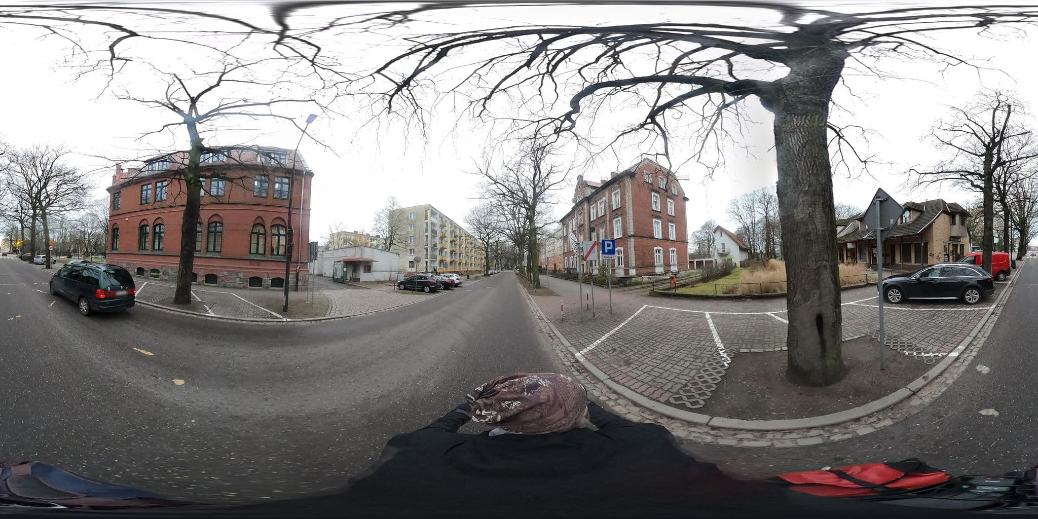 Street view near Apartament Fregata, Kołobrzeg