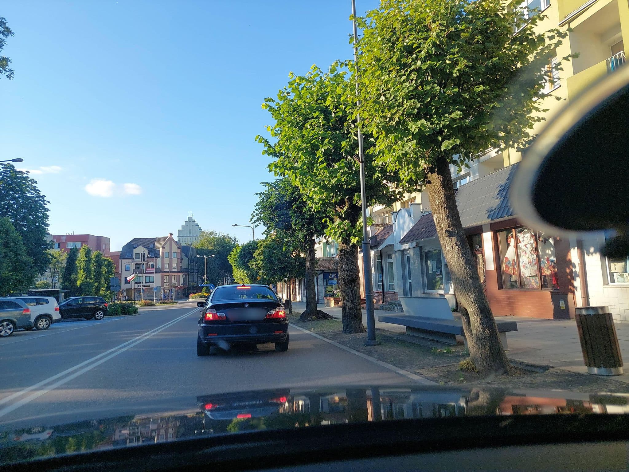 Street view near Hotelik Gołdap, Gołdap — © Apirnus (CC BY-SA · Mapillary)