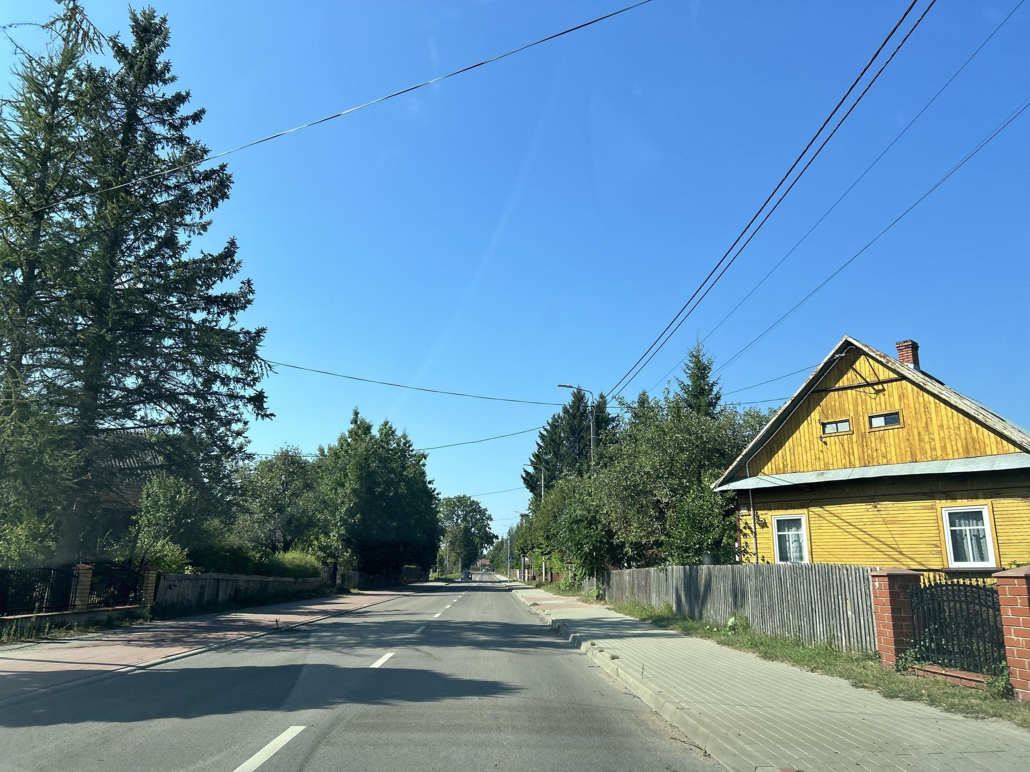 Street view near Gospodarstwo agroturystyczne ”Pod Gruszą”, Białowieża — © strudel (CC BY-SA · Mapillary)