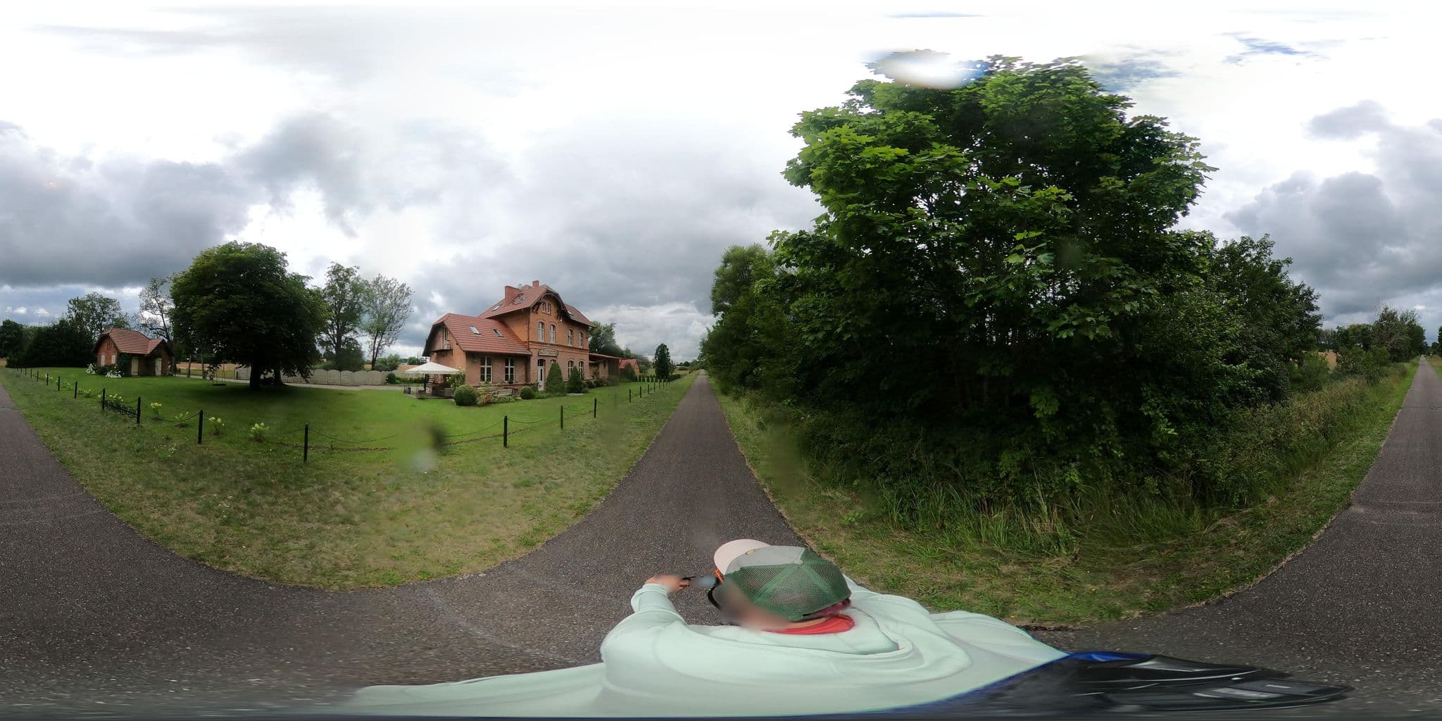 Street view near Stary Dworzec, Złocieniec — © Ameba (CC BY-SA · Mapillary)
