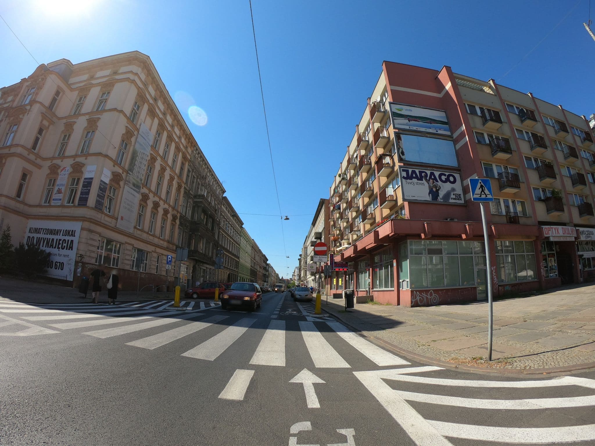 Street view near Apartamenty Sedinum, Szczecin — © masterofnoroad (CC BY-SA · Mapillary)