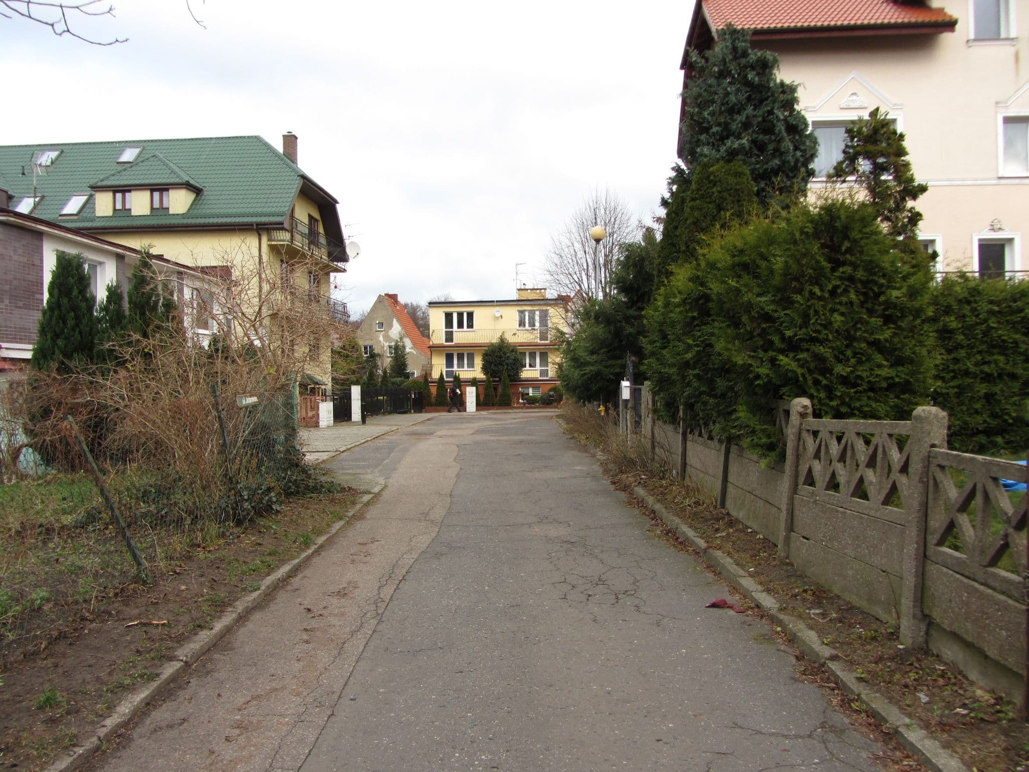 Street view near Villa Classic, Kołobrzeg