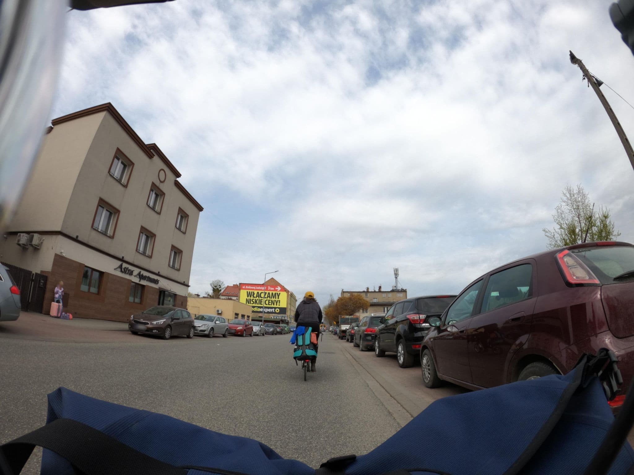 Street view near Astra Apartments, Brzezinka — © masterofnoroad (CC BY-SA · Mapillary)