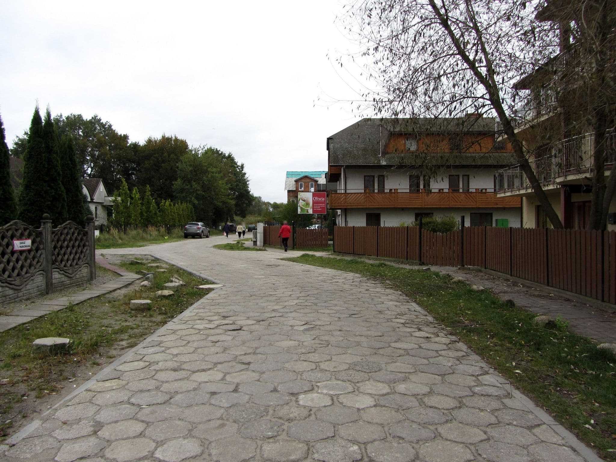 Street view near Bogusław, Kołobrzeg