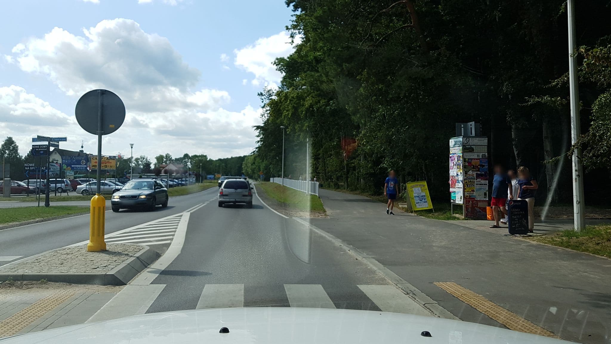 Street view near Stara Kuźnia, Pobierowo
