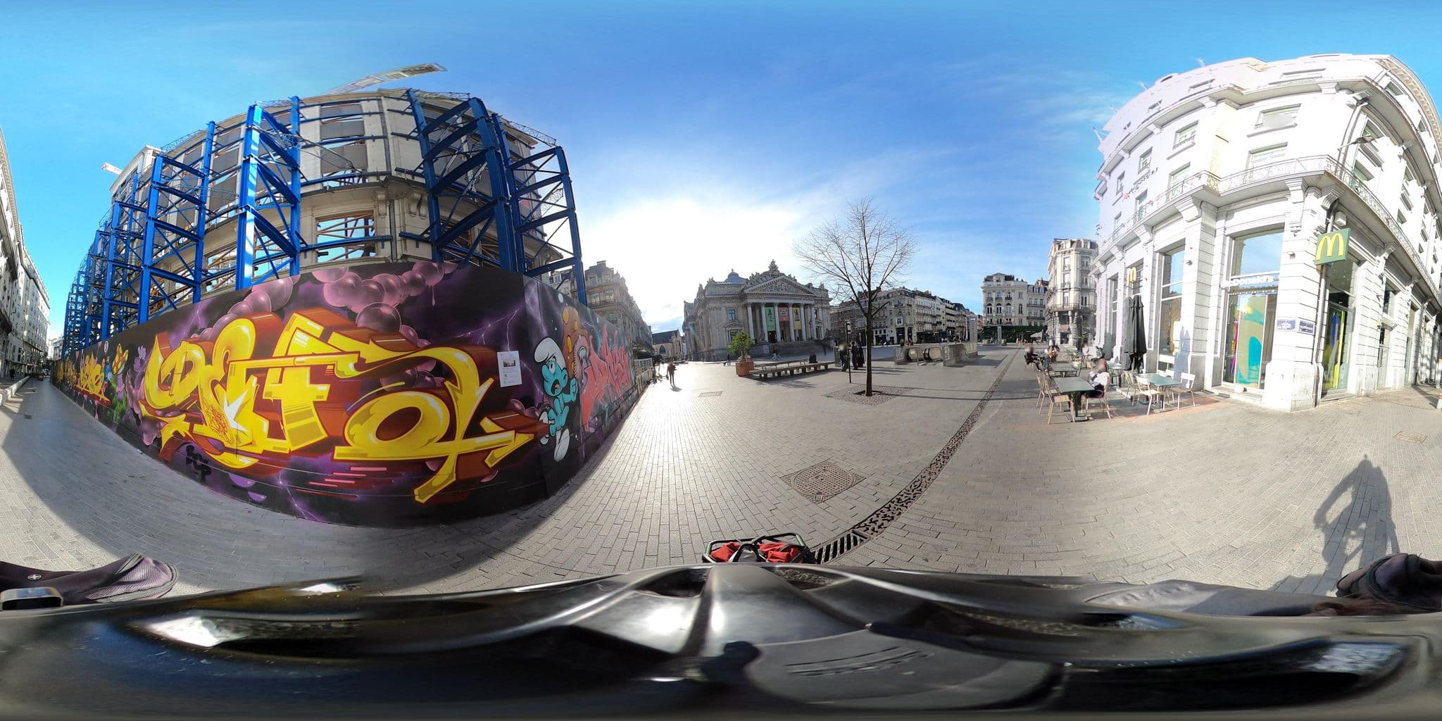Street view near Brussels Marriott Hotel Grand Place, Brussels — © RaphaelPasLoin (CC BY-SA · Mapillary)