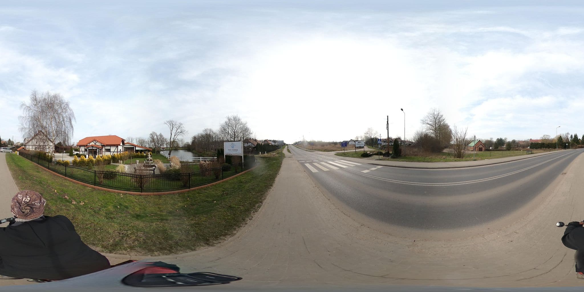 Street view near Nad Stawem, Trzebiatów — © masterofnoroad (CC BY-SA · Mapillary)